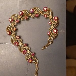 Vibrant colored bracelet extra long chain